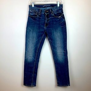 Old Navy Flex Slim Cool Denim Jeans in Dark Wash